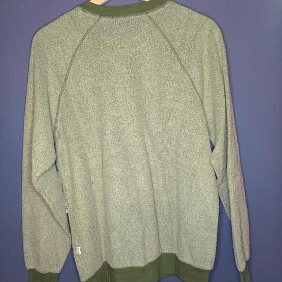 FEAT Unisex Blanketblend Crewneck In Iguana Color Size M - Picture 4 of 5